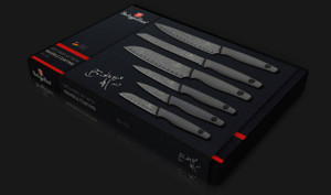 6-Piece Diamond Granite Berlinger Haus Kitchen Knife Set