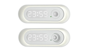 2312 NEW Time human body sensing light magnetic suction dimming dual color temperature small night light USB charging LED light 8356