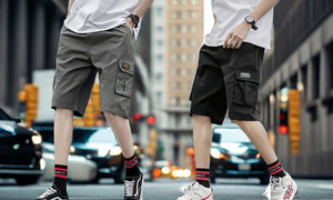 NEW  Summer worker shorts casual pocket loose pants 8509