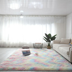 2405 Dyeing Carpet Gradient PV Velvet Living Room Study Bedroom Bedroom Carpet  8515