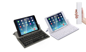 2405NEW-Wireless three-system Bluetooth folding keyboard6983