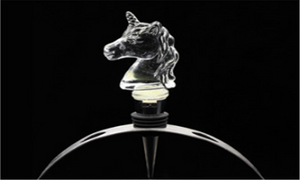 unicorn iridescent bottle stopper
