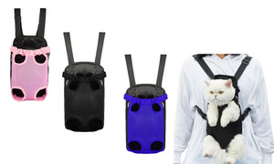 2406 NEW Portable pet chest bag for outdoor use, mesh breathable backpack 8623LA