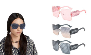 2406 NEW Borderless round face fashionable UV resistant sunglasses  8633LA