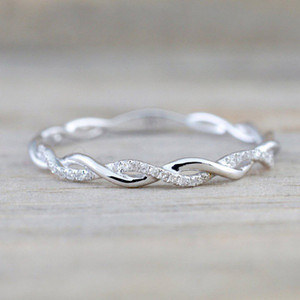 2406New-Zirconia Twisted Rope Ring8710