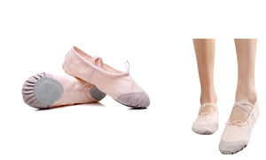 2407 NEW Children's women's training soft soled dance shoes LA8670