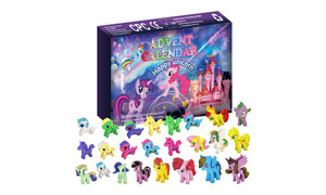 2407 NEW Christmas Countdown Blind Box Unicorn Pony Toy Gift Box  8677