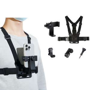 2407 NEW First person perspective immersive device with chest phone holder and chest strap 8689
