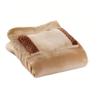 NEW  2410   Electric Heated Throw Blanket with Pocket Soft Fast Heating Washable Blanket USB Winter Heated Plush Warm  8570