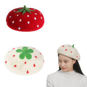 2411 New Warm, fashionable, versatile and creative felt hat 8957