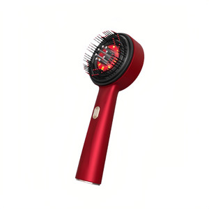 NEW  2502  Hair care comb kneading scalp massager red light hair care comb massage comb 9031