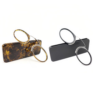 NEW  2505  Ultra Thin and Compact Reading Glasses Readers with Case 9627