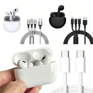 NEW  2507 Bluetooth Headphones Pro and data cable set  9667