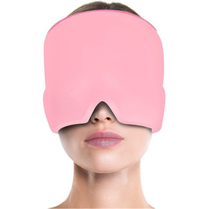 NEW  2507  Gel Head Cover Mask Ice Eye Mask Hot And Cold Compress Cap  9448