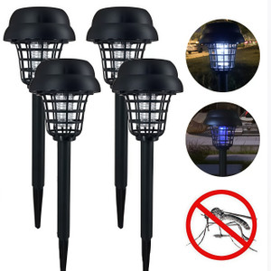 NEW 2508 Solar-powered outdoor mosquito repellent and trap lamp 9384