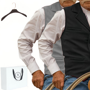 NEW  2510 ELLA Men's Waistcoat | Formal Business and Event Wear Gift Bag  9919