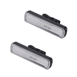 NEW 2510 USB Charging Safety Warning Light, Waterproof Riding Outdoor Taillight 2pcs 9582