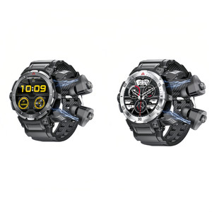 NEW 2510 GT100pro smartwatch & Bluetooth Headphones with NFC multi-sport health monitoring 9838