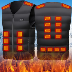 NEW 2510 22-Zone Smart Heating Vest, USB-Powered Thermal Waistcoat for Men & Women, Outdoor Electric Warm Jacket for Cycling Fishing  9932