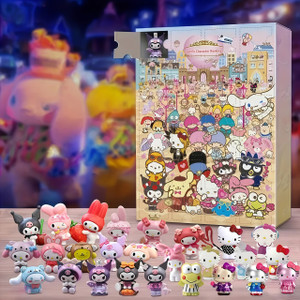NEW  2511  Christmas Advent Calendar, Sanrio Countdown  9494