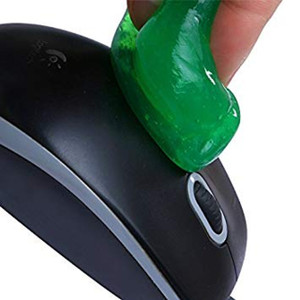 3Pcs Reusable Dust Cleaner for Keyboards, PCs, Mobile Phones, Computers, Car Air Blower (Random Color)