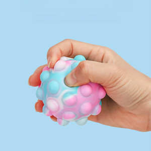 NEW 2511 3D Stereoscopic Circular Silicone Pressure-Relieving Bubble Balls 10PCS 9876