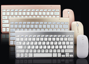 Ultra thin stylish Wireless Keyboard and mouse set