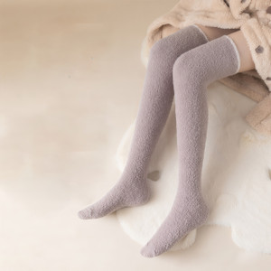 NEW  2512  ‌Women’s Warm Fleece Over-The-Knee Socks P905