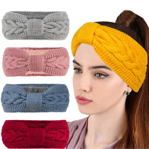 NEW 2512 Knitted Winter Headband Ear Warmer – Soft, Warm & Stylish Hairband for Women  9958
