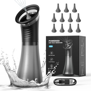 NEW 2601 Electric Ear Wax Remover - Rechargeable Powered Irrigation System with Dual Tanks, 3 Pressure Modes, and Multi-Hole Nozzles for Safe Ear Cleaning B006