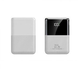 NEW 2601 Ultra-Slim 20000mAh Power Bank with LED Digital Display & Mirror Finish J022