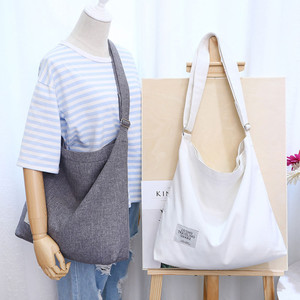 NEW 2601 Korean Style Canvas Tote Bag - Vintage Casual Crossbody Bag for Women  9976