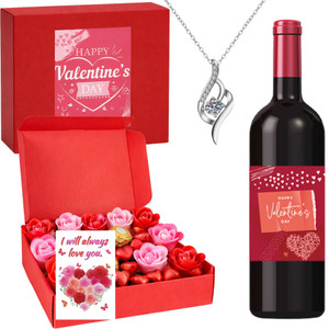 Valentine’s Day Signature Luxury Hamper with Bordeaux Red Wine