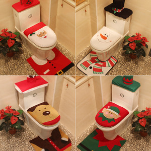 Christmas toilet 3 piece set