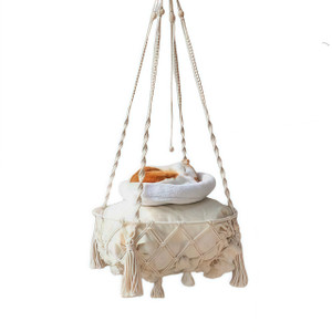 NEW 2602 Bohemian Hanging Cat Hammock Bed J046