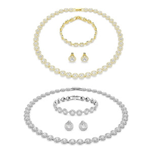 NEW 2603 ELLA Women’s Austrian Crystal Necklace Bracelet Earrings Jewellery Set Y005