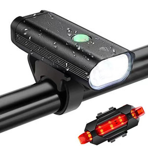 NEW 2603 USB Rechargeable LED Bicycle Front Light Waterproof Bike LightY018