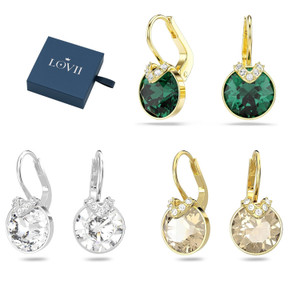 NEW 2603  Lovii Elegant Crystal Lever Back Drop Earrings  Y020