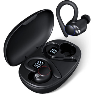NEW 2603  Wireless Sports Earbuds with Ear Hooks | Bluetooth 5.2 Over-Ear Headphones, Secure Fit, Long Battery Life for Running, Gym & Outdoor Y033