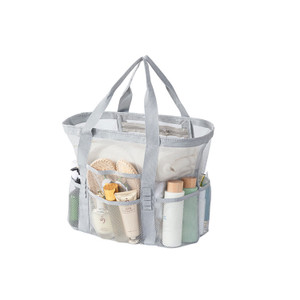 NEW 2606 Large Capacity Mesh Beach Bag Multi Purpose Tote Travel Handbag  Y142