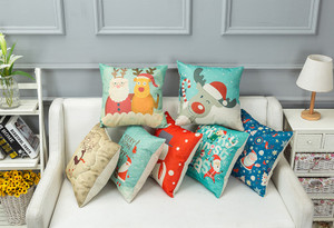Christmas Themed Cushion Cover