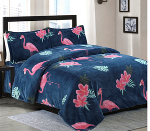 Premium Aurelis Crystal  velvet  Duvet Set