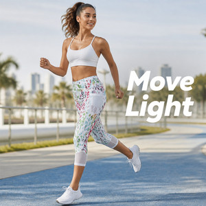 NEW 2606 Women's High Waist Patchwork Yoga Leggings – Tummy Control Running & Fitness Pants B186
