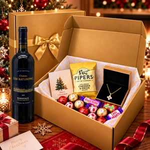 Luxury Christmas Château Les Raymonds Bordeaux & Jewellery Gift Hamper B260