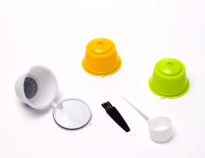 Refillable coffee capsules compatible with Nescafé Dolce Gusto