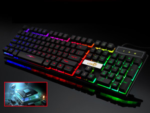 LED Light UP Gaming Keyboard 