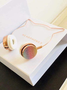 Rose Gold Headphone
