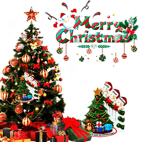 DIY Christmas Tree Pendant Ornament 3403