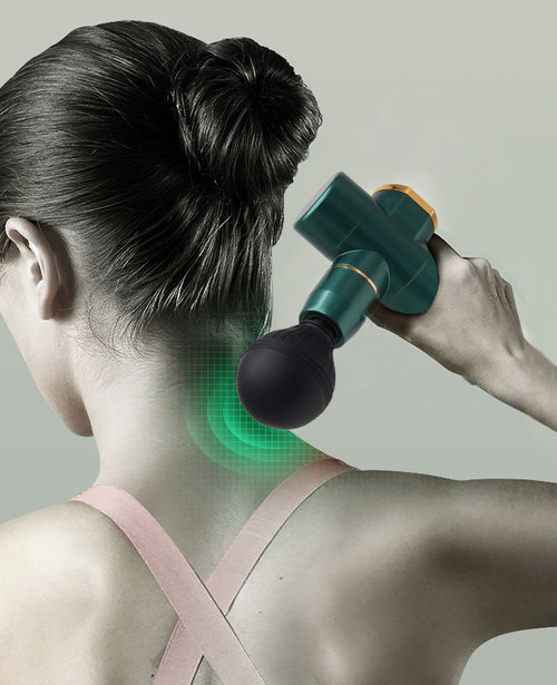 NEW-Mini Massage Gun, Portable Muscle Massage Gun