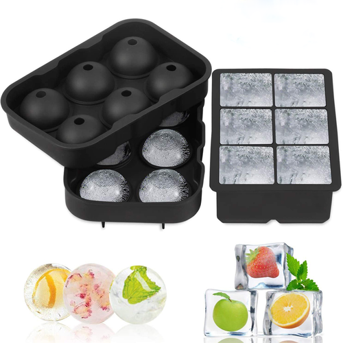 NEW-6 Giant Ice Ball Cube Maker Use0030